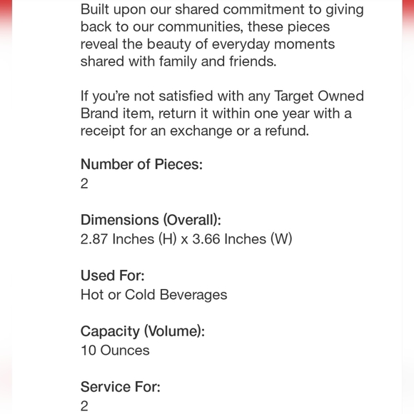 Hearth & Hand With Magnolia 10oz Stoneware Reactive Glaze Round Mugs 2pk - Picture 7 of 9